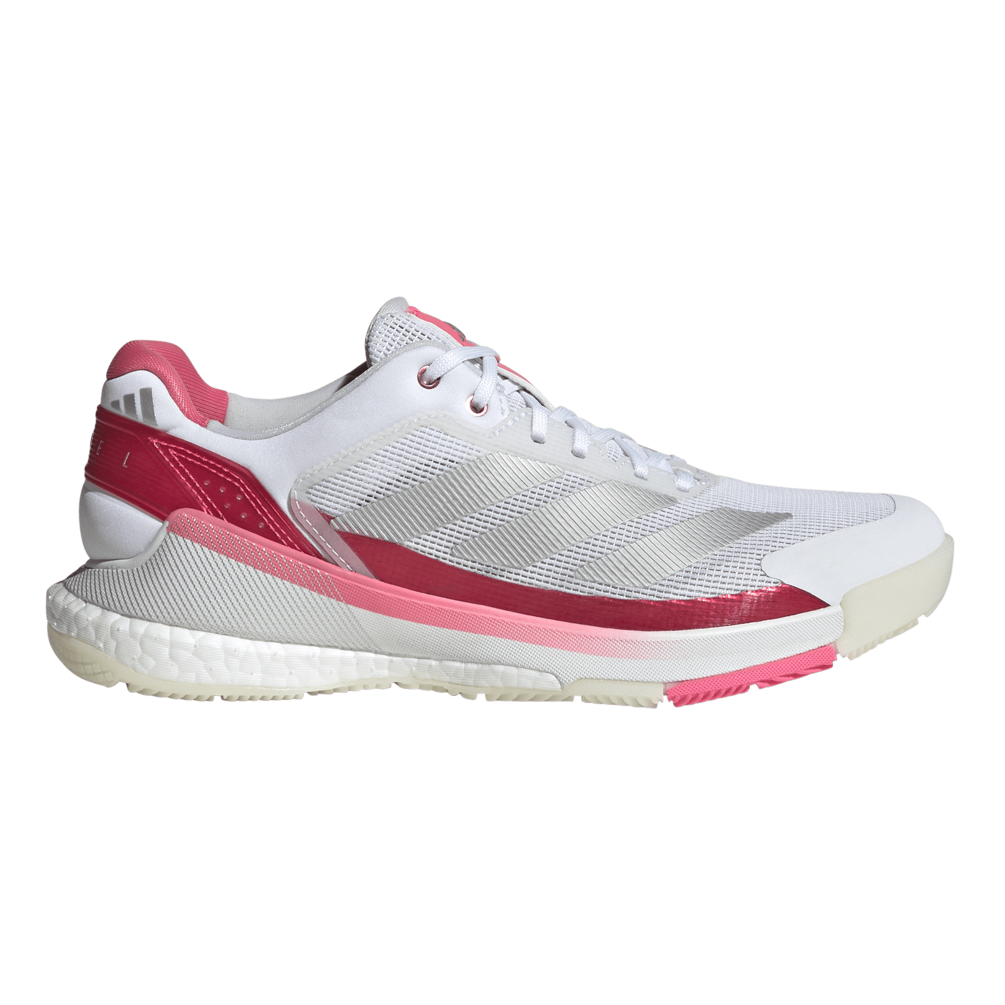 Adidas Women's Crazyquick Boost Padel Shoes - Cloud White - Padel Co