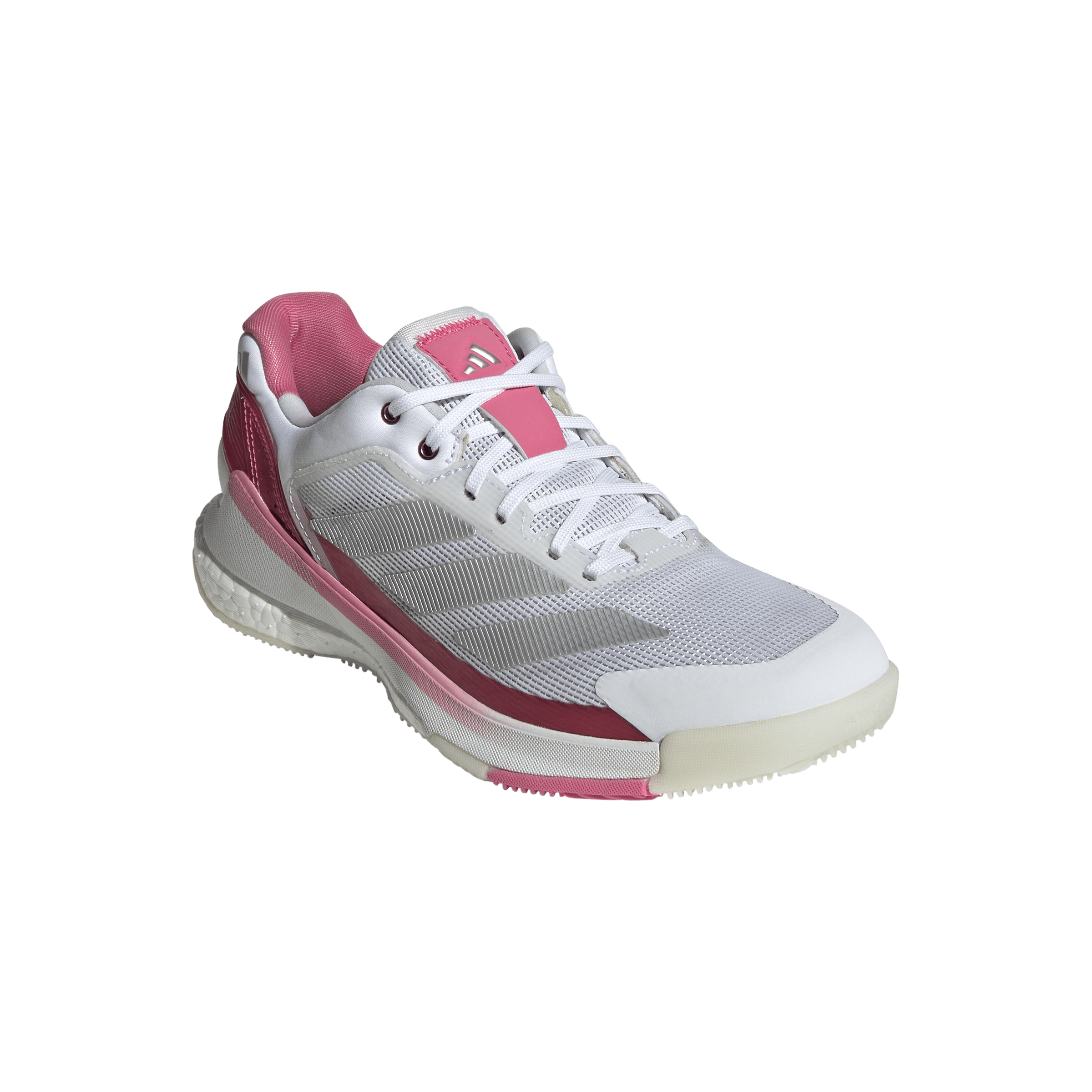 Adidas Women's Crazyquick Boost Padel Shoes - Cloud White - Padel Co