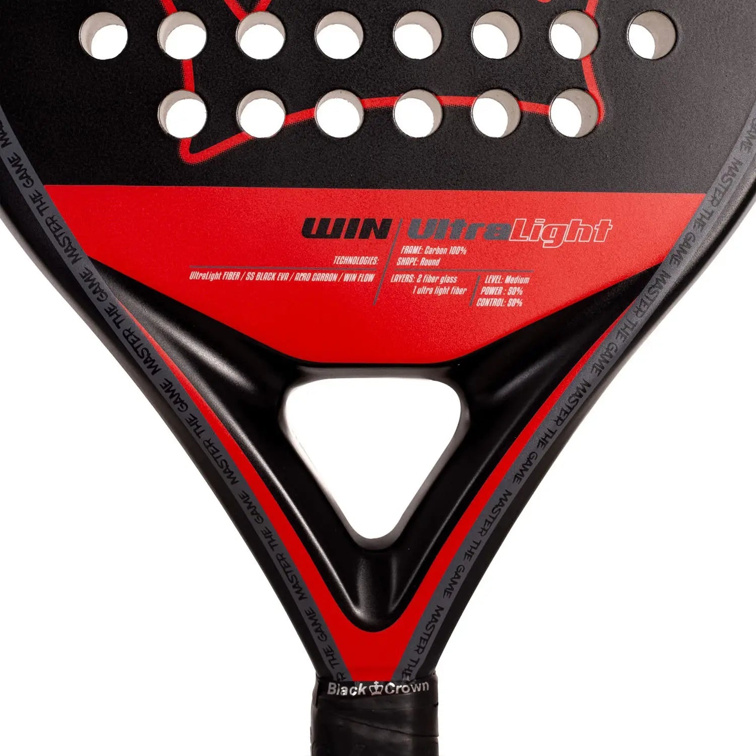 Black Crown Win Ultralight 2025 Padel Racket - Padel Co