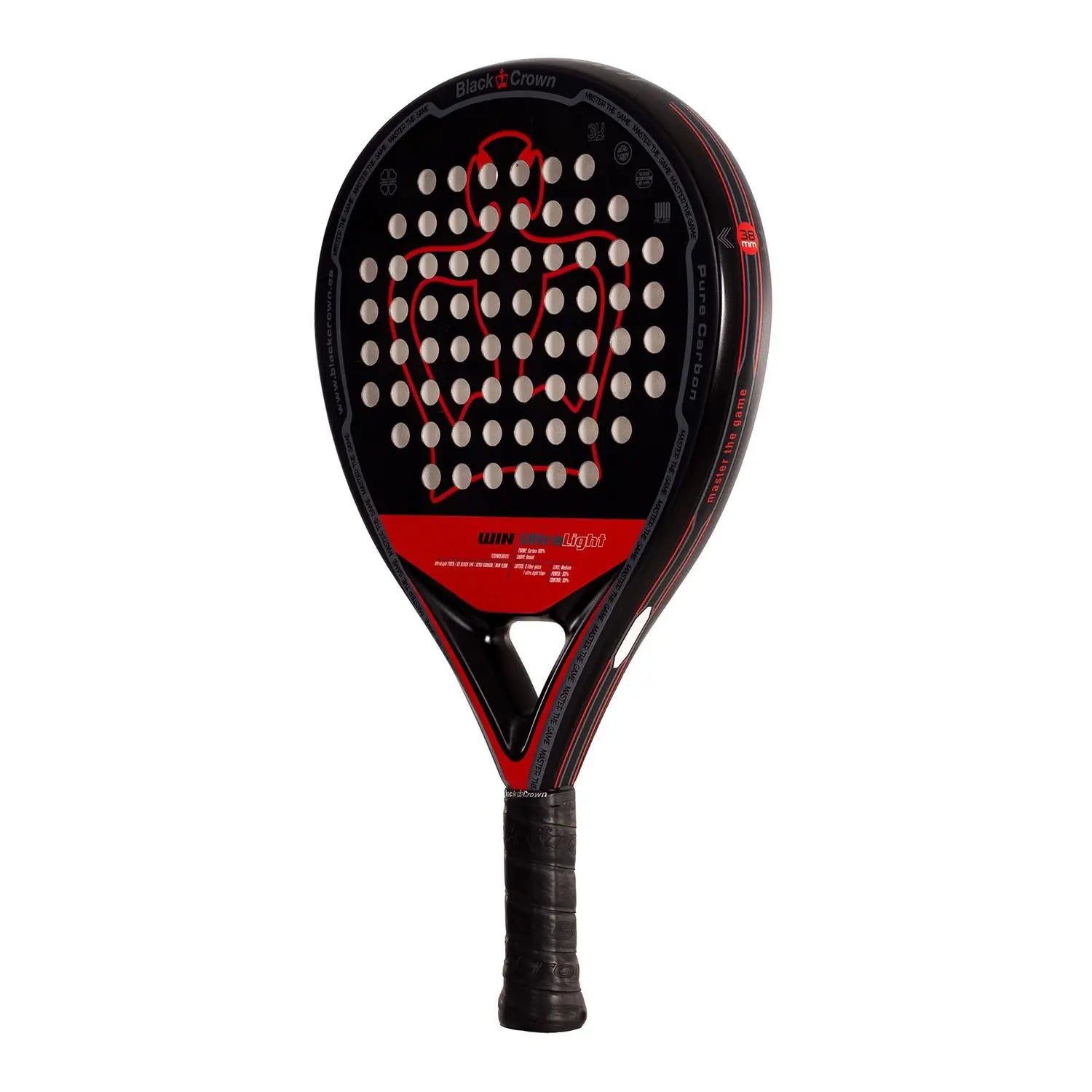 Black Crown Win Ultralight 2025 Padel Racket - Padel Co