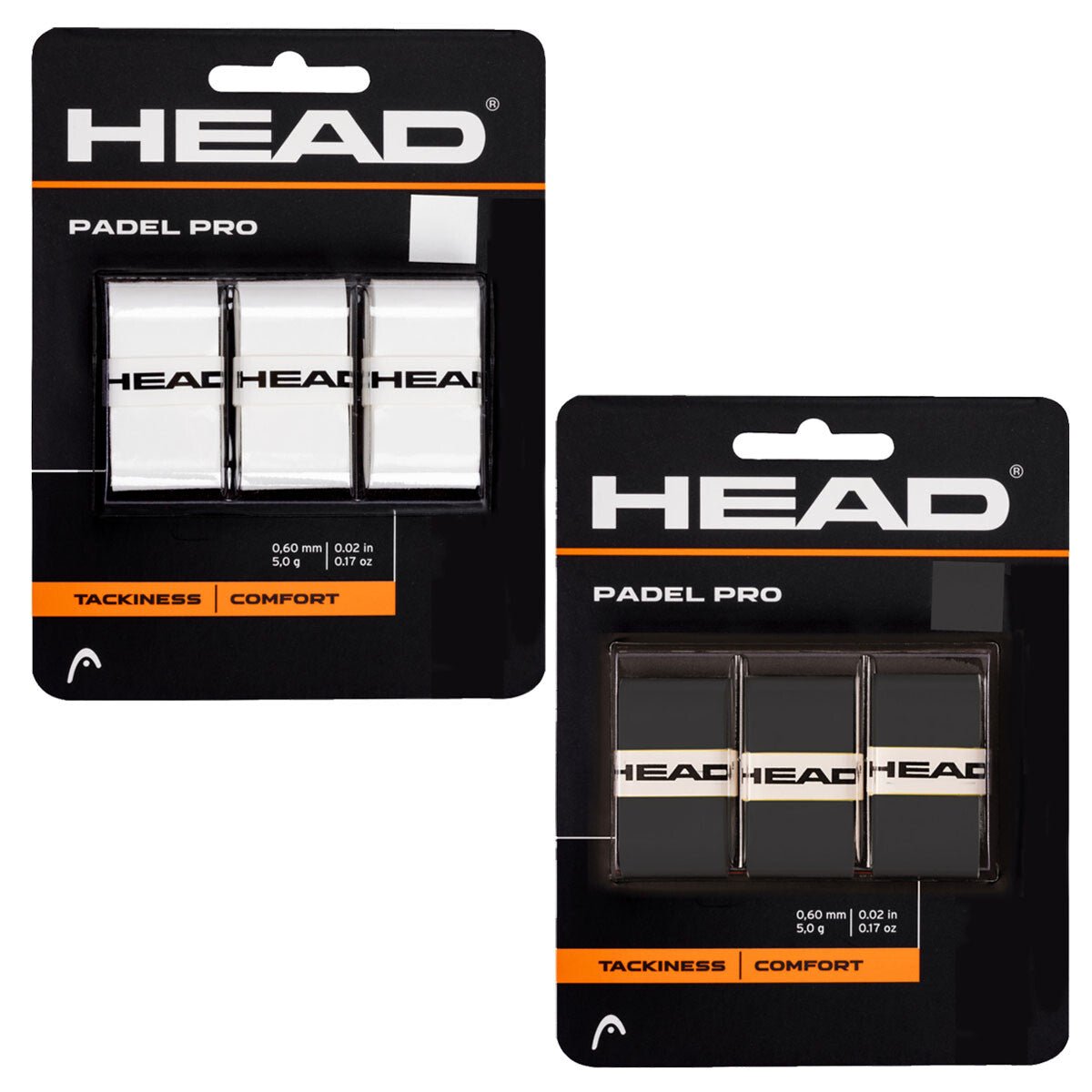HEAD Padel Pro Overgrips - 3 Units - Padel Co
