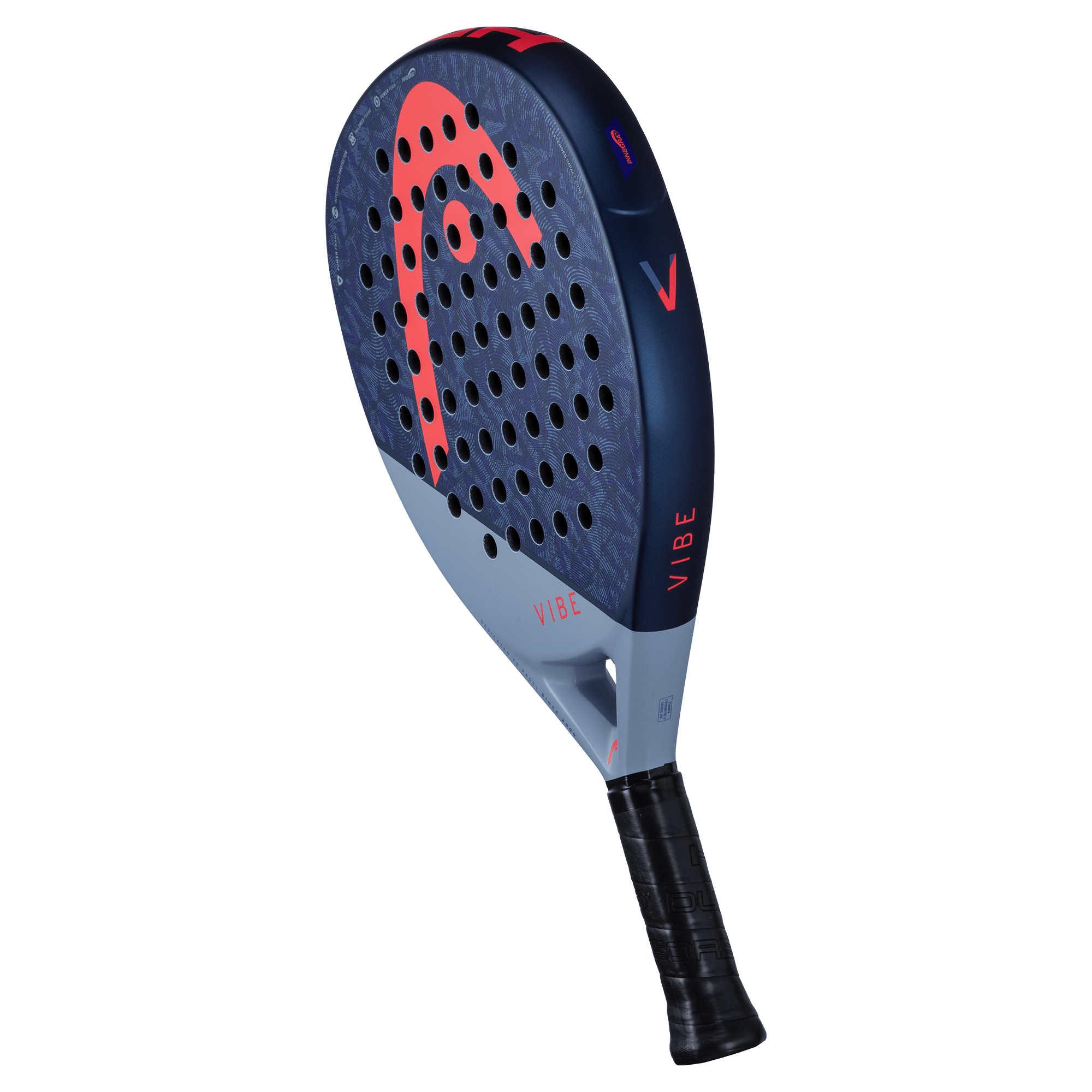HEAD Vibe 2025 Padel Racket - Blue/Red - Padel Co