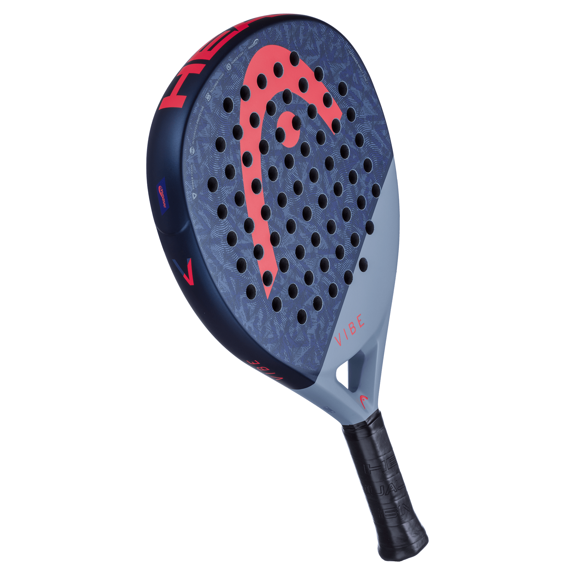 HEAD Vibe 2025 Padel Racket - Blue/Red - Padel Co