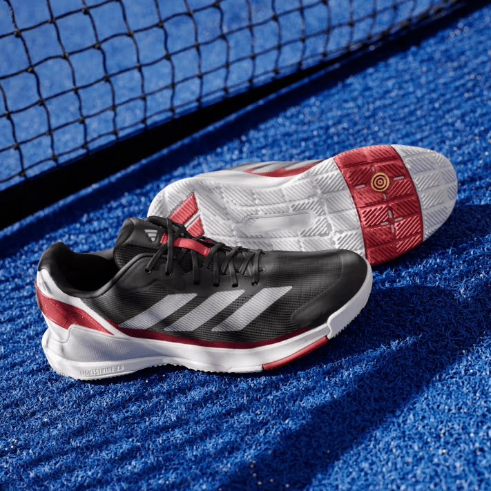 Adidas Men's Crazyquick LS Padel Shoes - Core Black - Padel Co