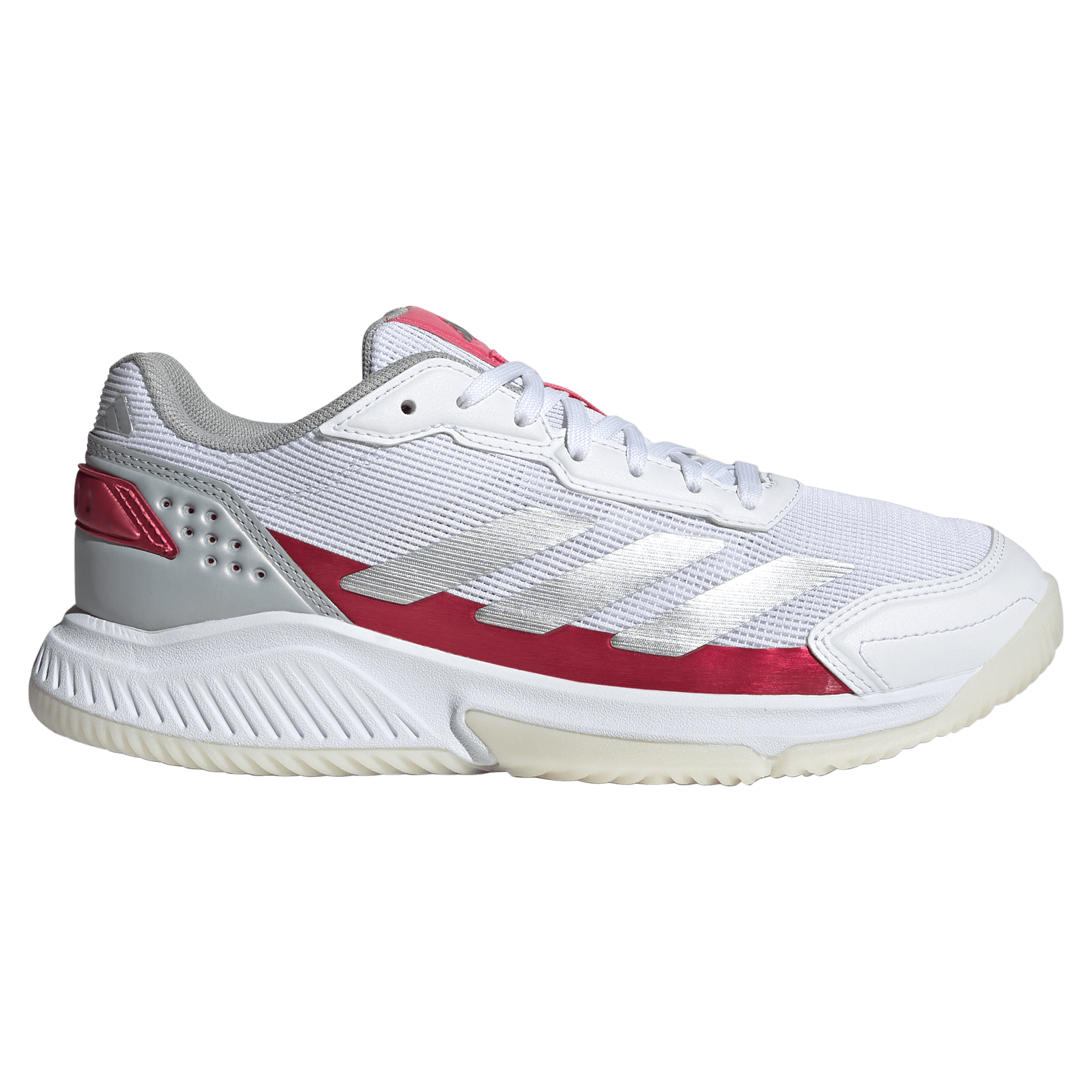 Adidas Women's Courtquick Padel Shoes - Cloud White - Padel Co