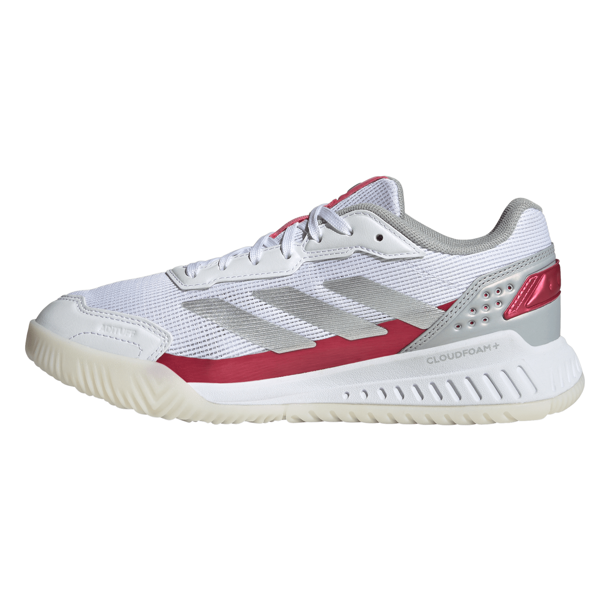 Adidas Women's Courtquick Padel Shoes - Cloud White - Padel Co