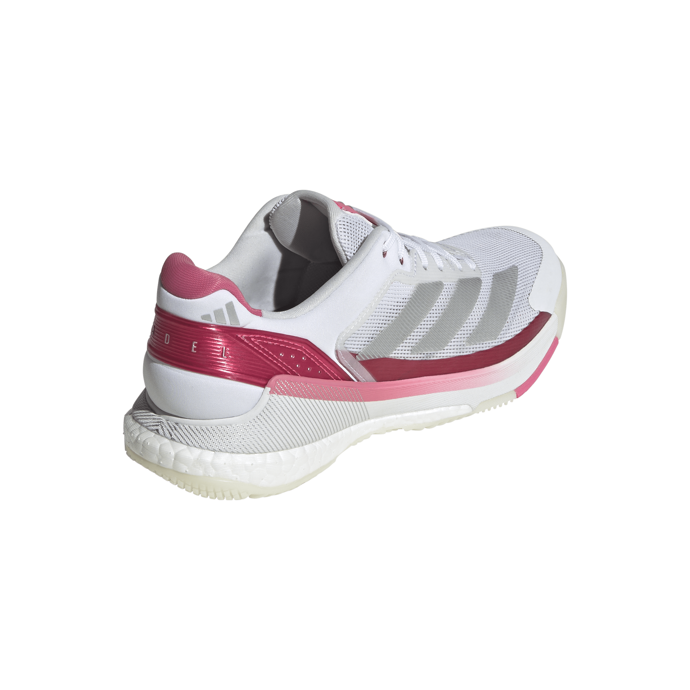 Adidas Women's Crazyquick Boost Padel Shoes - Cloud White - Padel Co