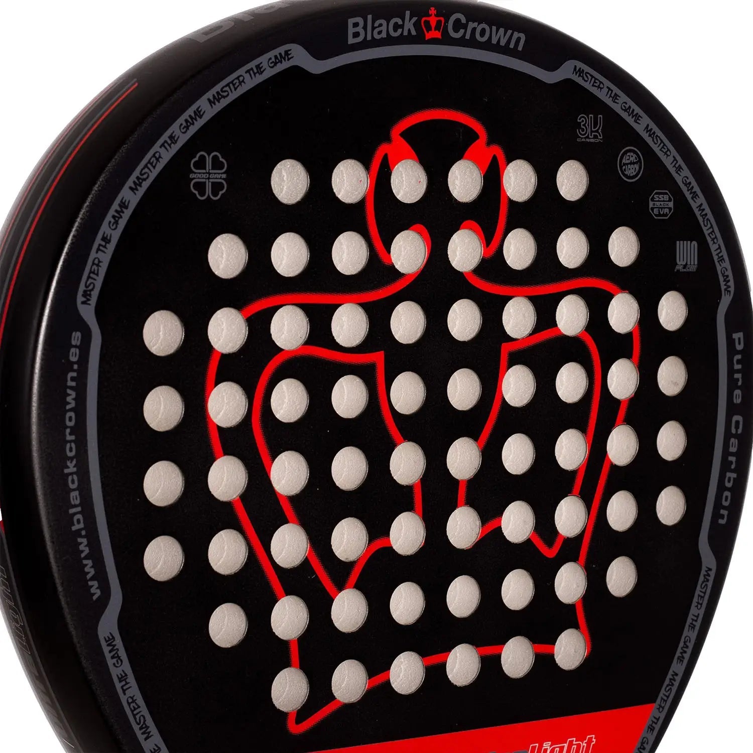 Black Crown Win Ultralight 2025 Padel Racket - Padel Co